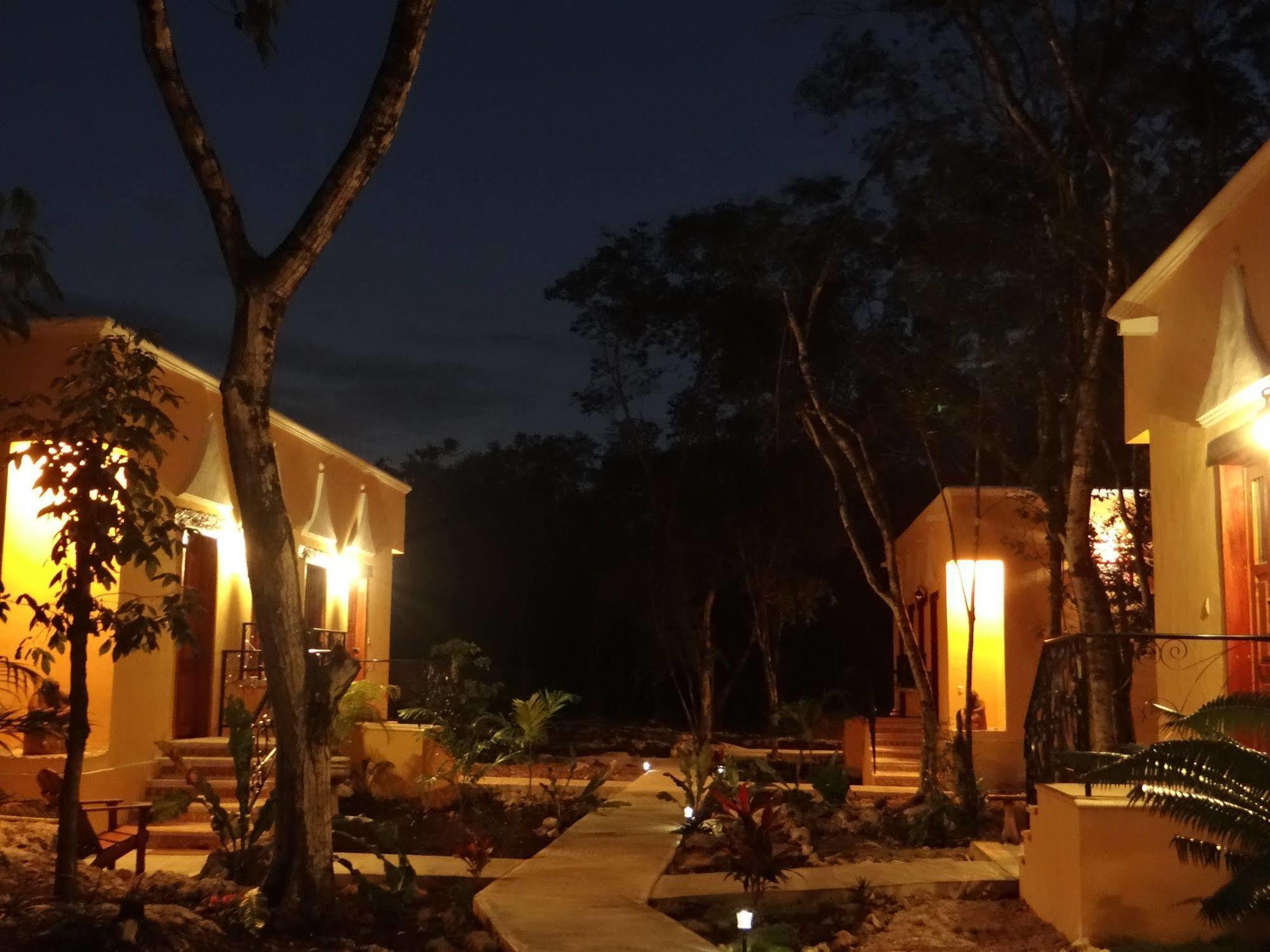 Bed and Breakfast Hacienda Cobá Exterior foto