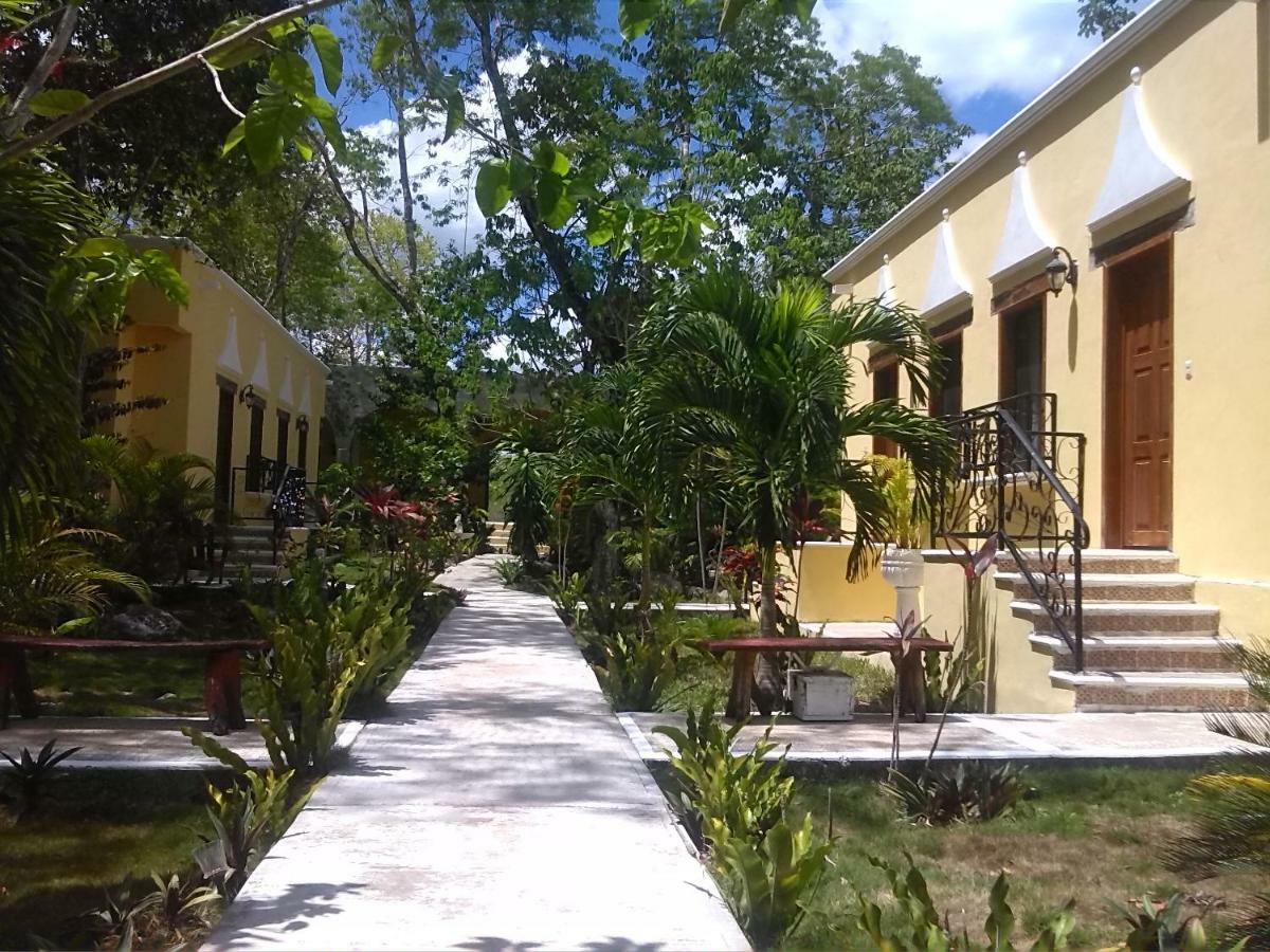Bed and Breakfast Hacienda Cobá Exterior foto